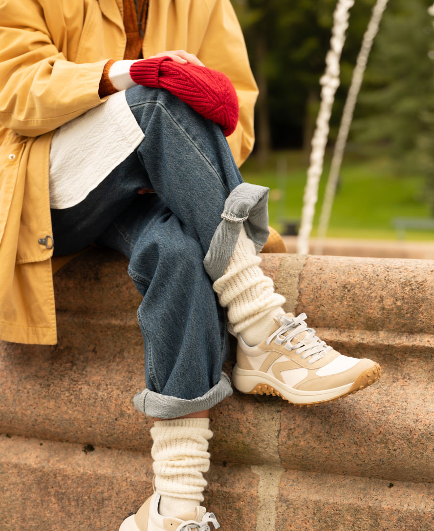 Women's KS86 Sneaker | Birch/Star White - Image 10