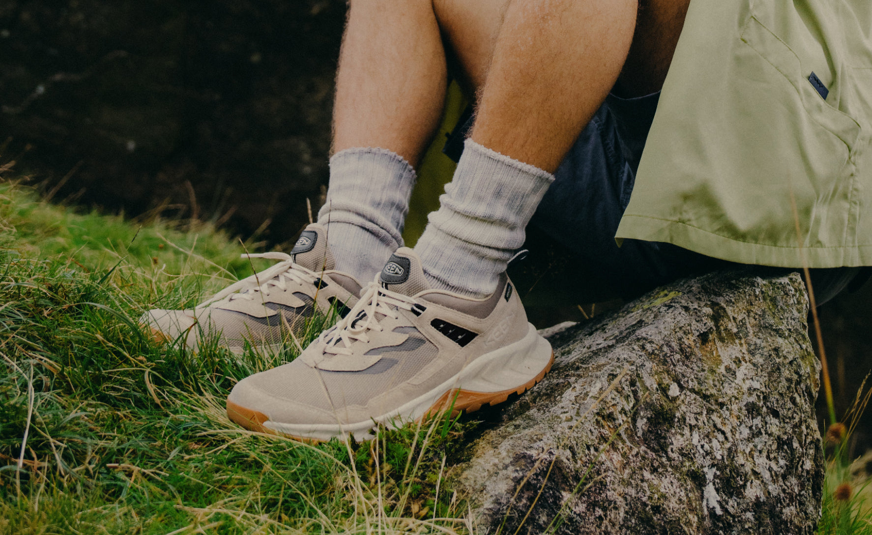 Men's Hightrail Waterproof Hiking Shoe | Chipmunk/Safari - Image 7
