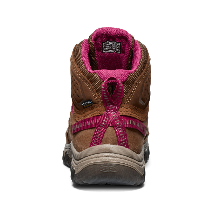 Women's Targhee IV Waterproof Hiking Boot | Bison/Beaujolais - Image 5