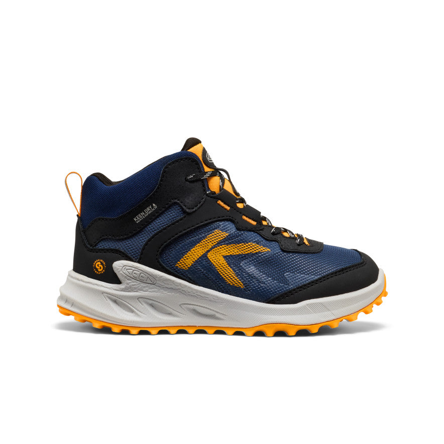Big Kids' Zionic Waterproof Boot | Naval Academy/Bright Marigold - Image 7