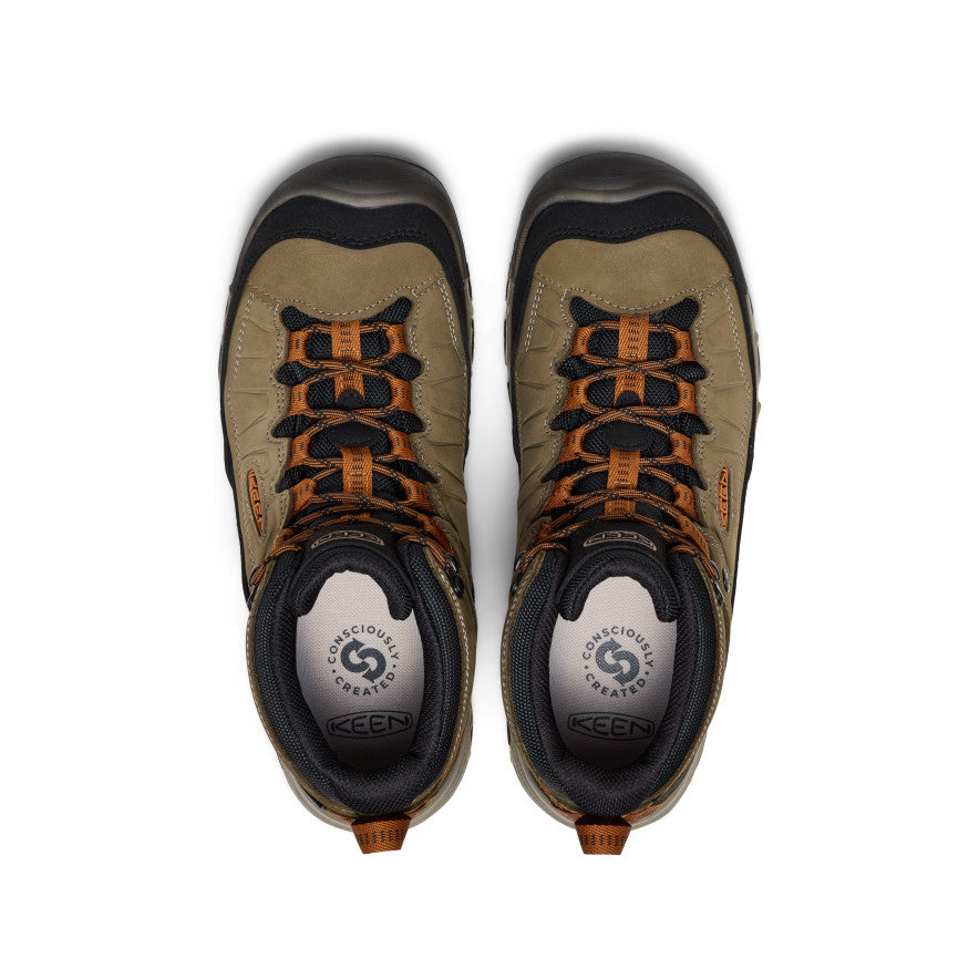 Men's Targhee IV Waterproof Hiking Boot | Sea Turtle/Roasted Pecan - Image 4