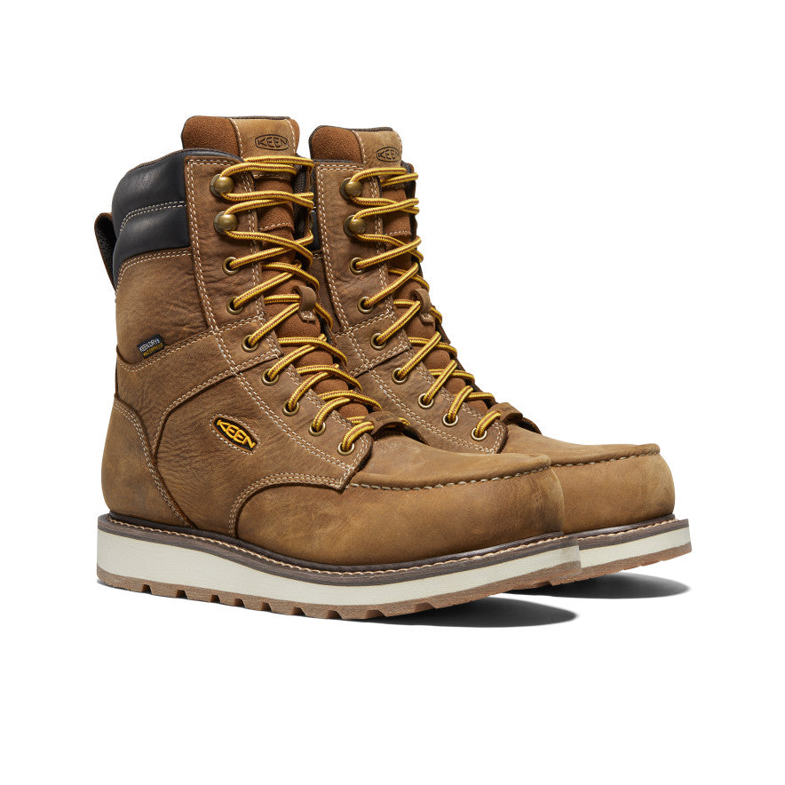 Men's Cincinnati 8 Waterproof Boot (Carbon Toe) | Belgian/Sandshell - Image 2