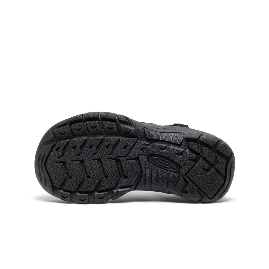 Big Kids' Newport H2 | Black/Lime Green - Image 6