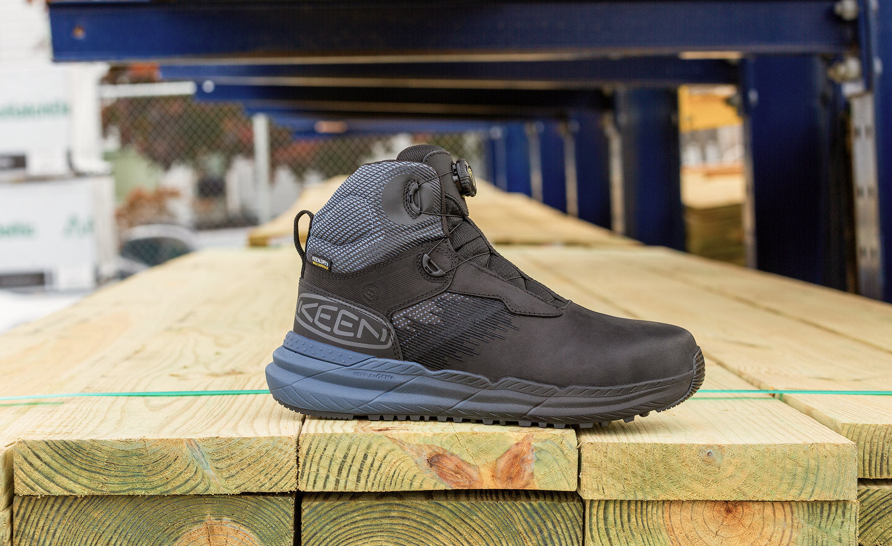 Men's Snapline CF Waterproof Boot (Carbon Toe) | Vintage Indigo/Black - Image 7