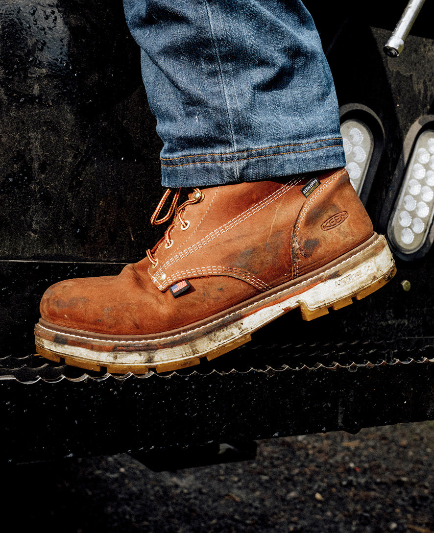 Men's Liberty 6 Waterproof 90?? Heel Boot (Soft Toe) | Bombay Brown/Gum - Image 9