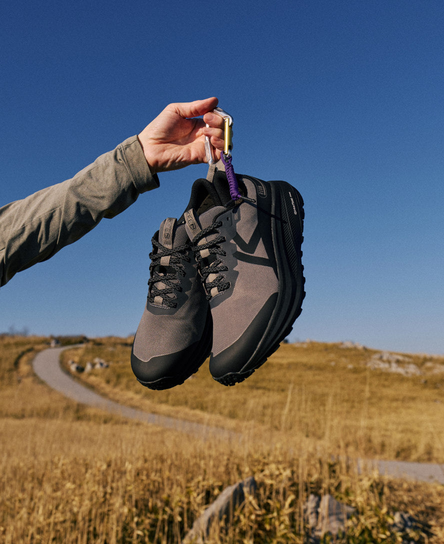 Men's Roam Waterproof Trail Running Shoe | Dark Olive/Burnt Brick - Image 9