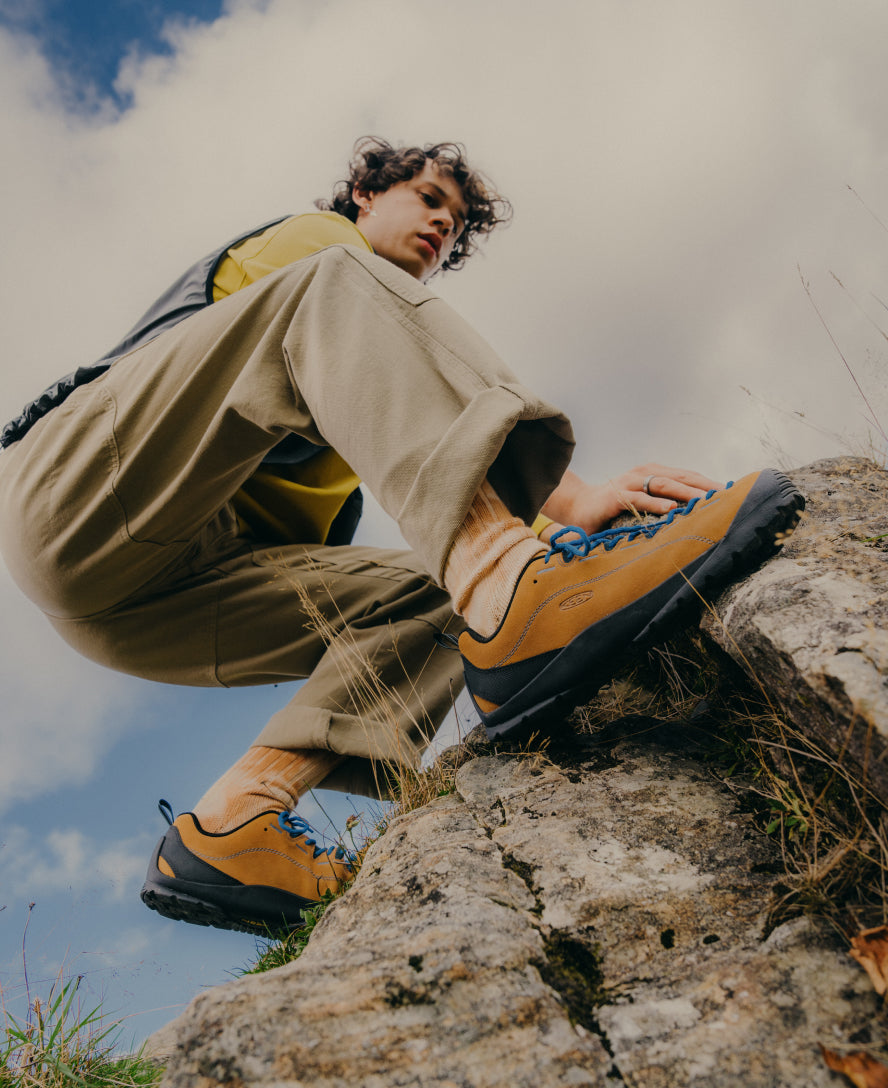 Men's Jasper Sneaker  |  Evening Primrose/Black - Image 10