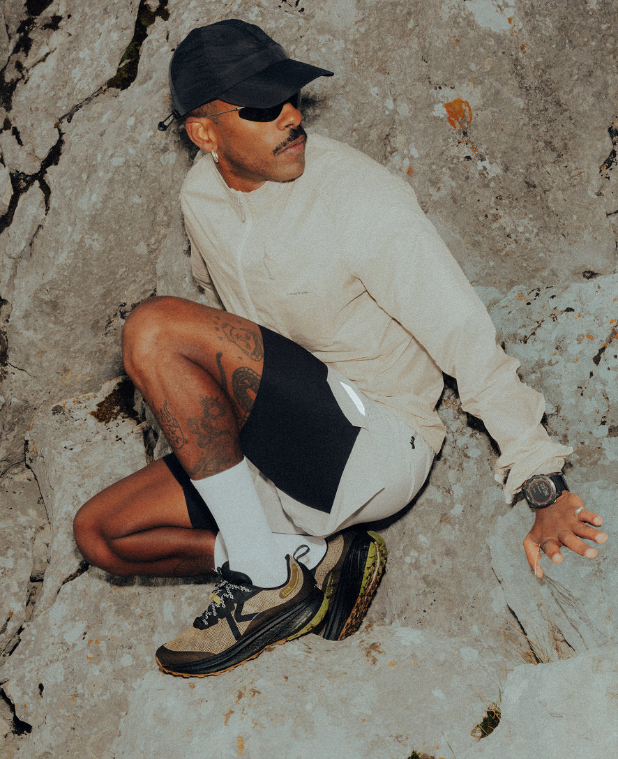 Men's Roam Trail Running Shoe | Camo/Safety Orange - Image 9
