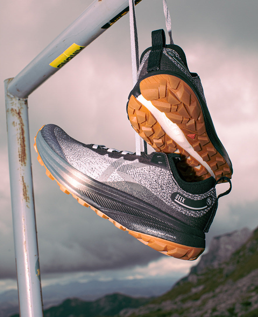 Men's Seek Trail Running Shoe | Baltic/Evening Primrose - Image 8