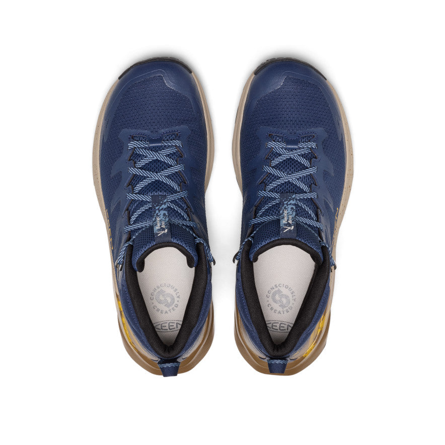 Men's Targhee Apex Waterproof Hiking Boot | Naval Academy/Symphonic Sunset - Image 4