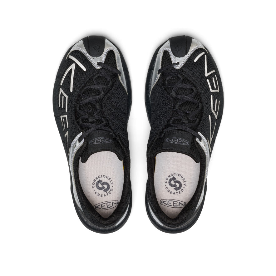 Women's A86 Sneaker | Black/Silver - Image 4