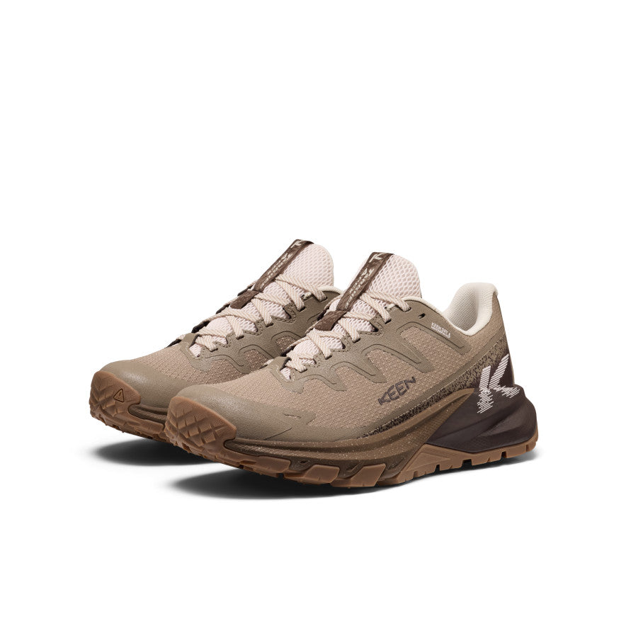 Women's Targhee Apex Waterproof Hiking Shoe | Brindle/Peach Blush - Image 2