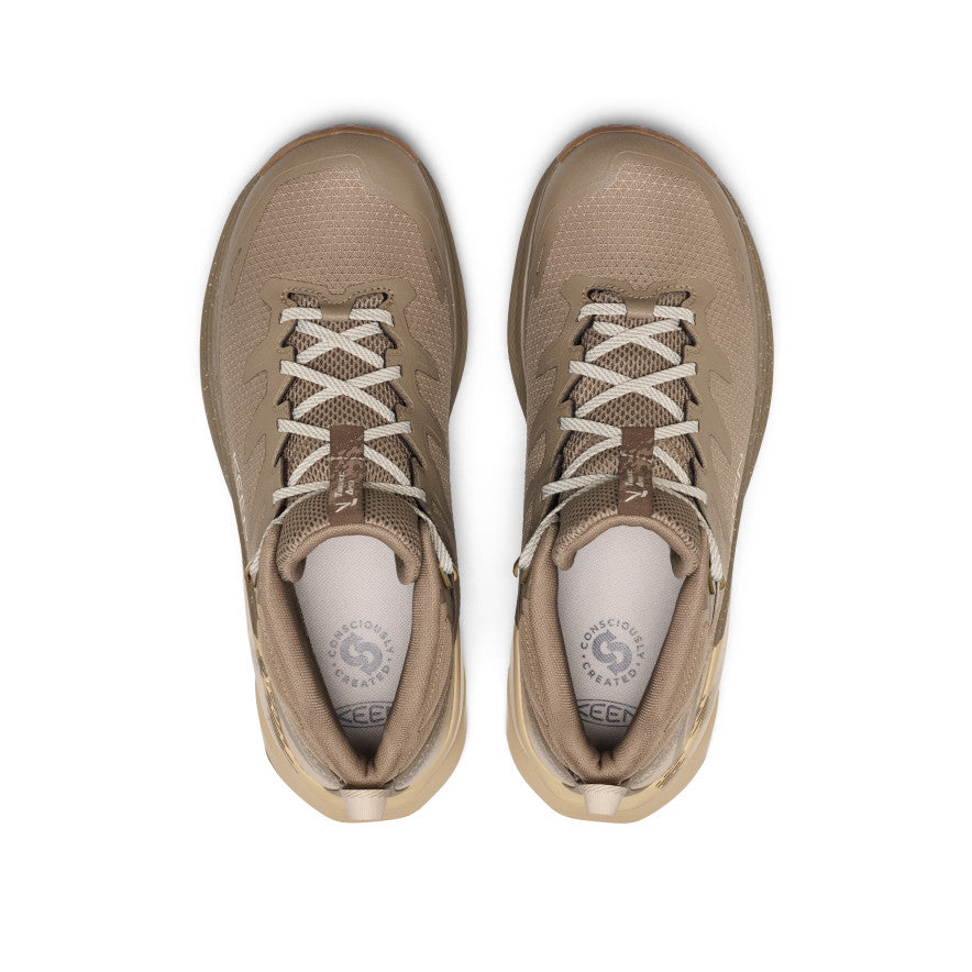 Men's Targhee Apex Waterproof Hiking Boot | Brindle/Safari - Image 4