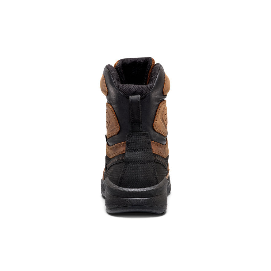 Men's Targhee IV 8 Insulated Waterproof Work Boot (Carbon Toe) | Bison/Black - Image 5