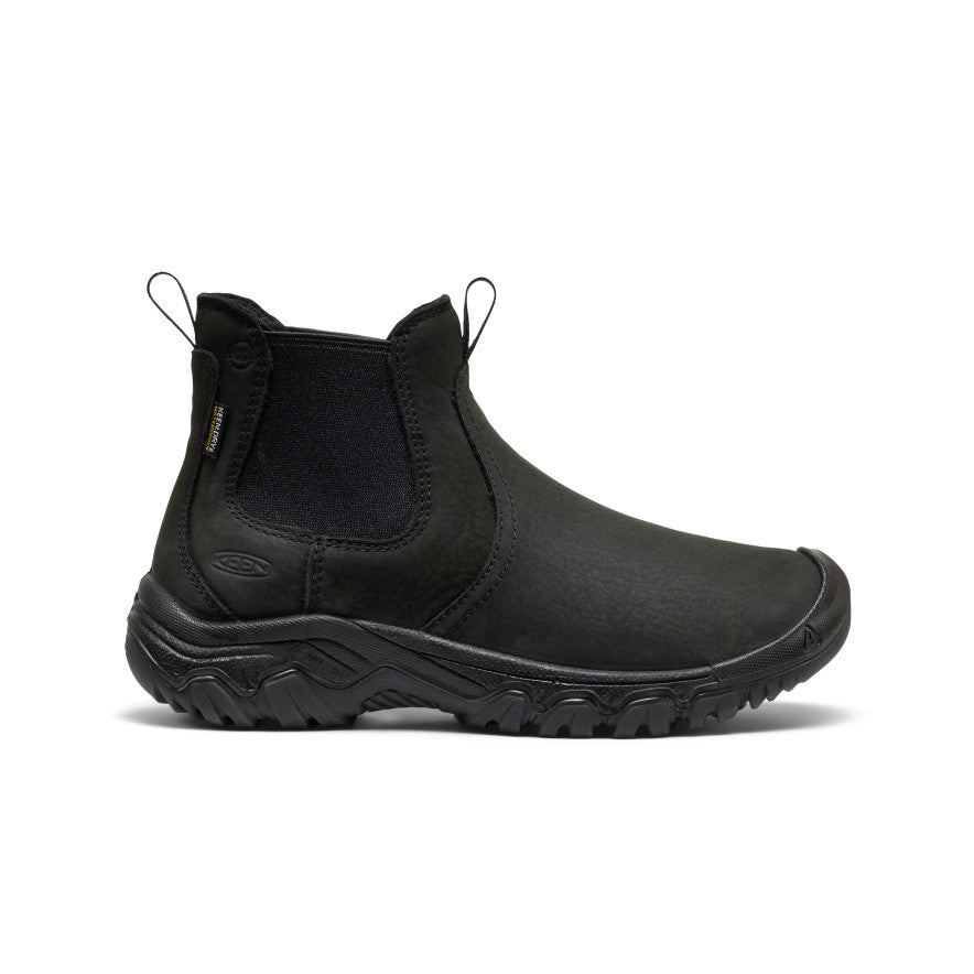 Women's Greta II Waterproof Chelsea | Black/Black - Image 7